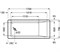 Акриловая ванна Roca Easy 170x75 см - фото 86261